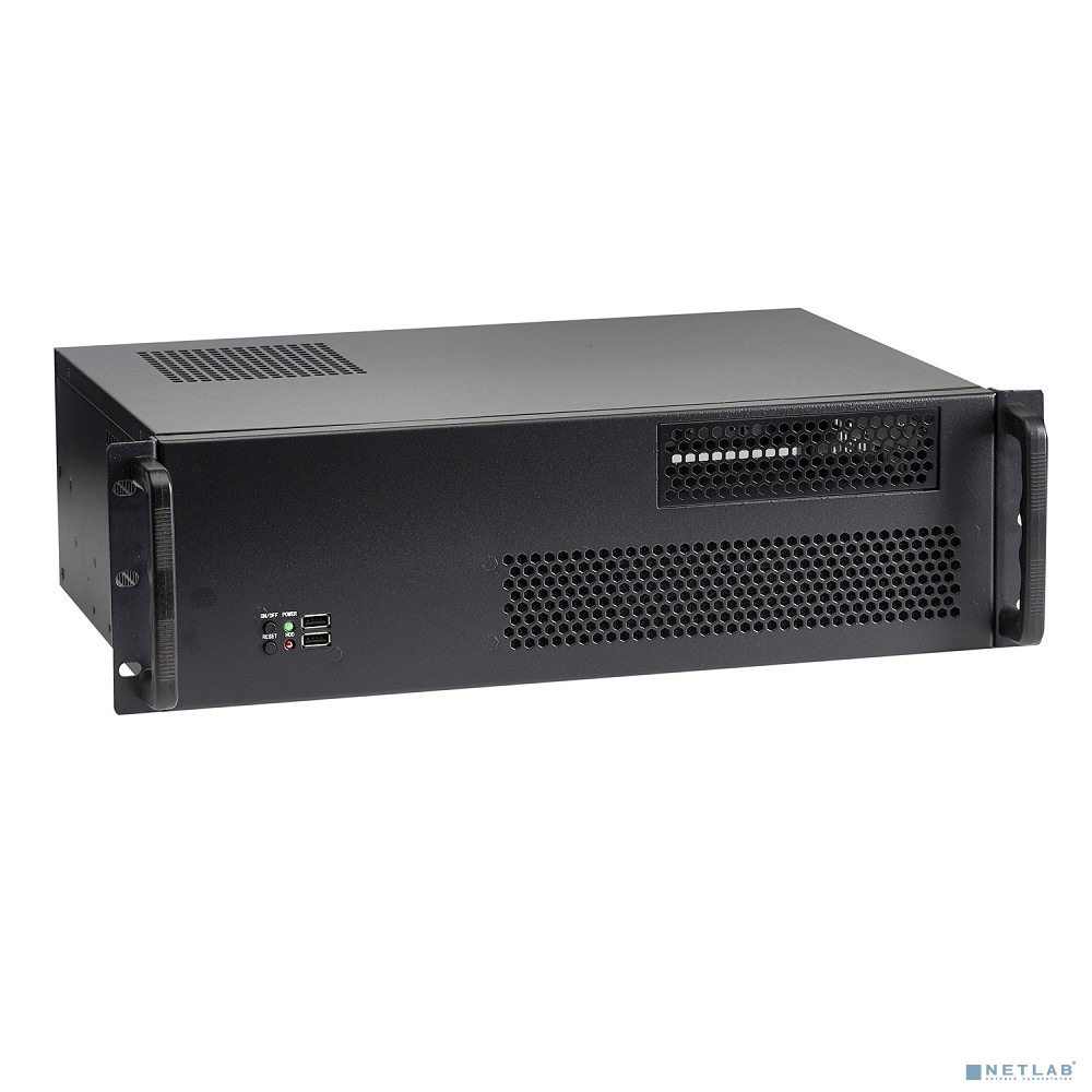 Exegate EX279706RUS Серверный корпус Exegate Pro 3U330-02 <RM 19",  высота 3U, глубина 330, без БП, 