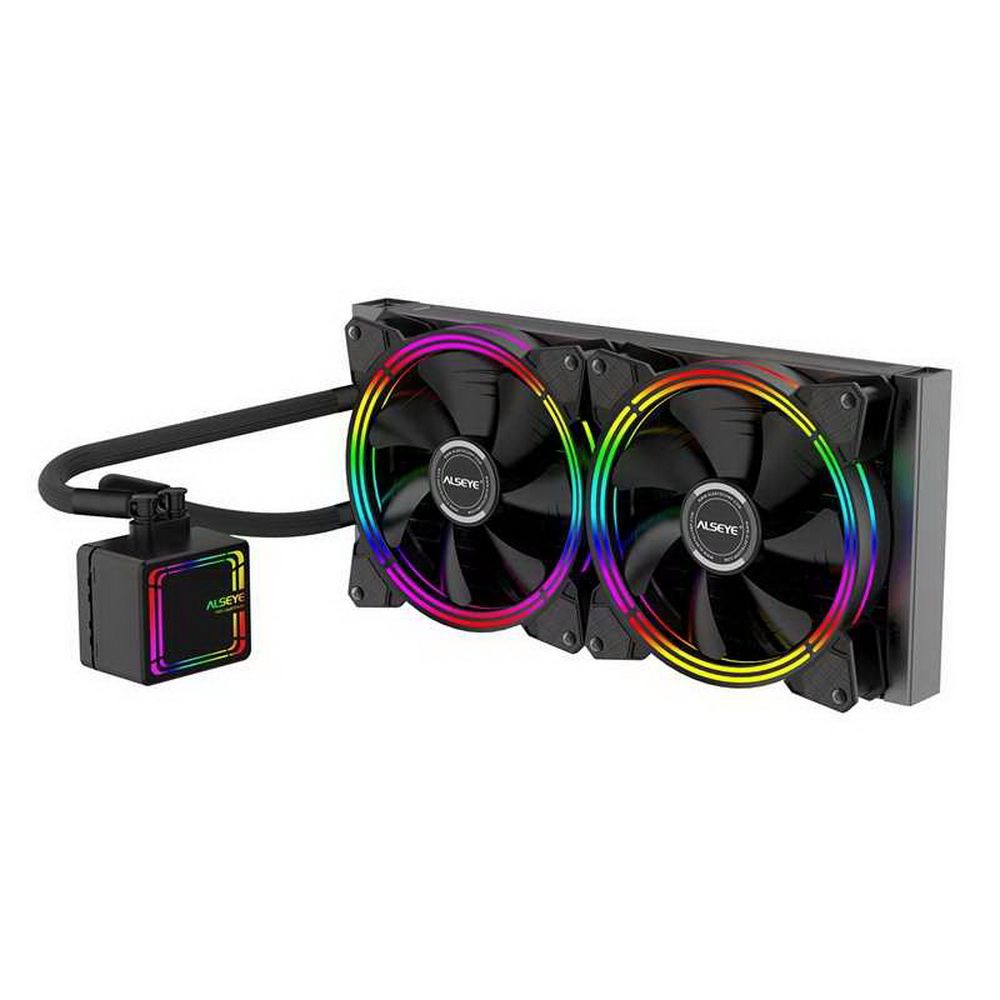 Жидкостная система охлаждения ALSEYE H280 TDP 200W (при T воздуха 45 С)Universal Platfrom PWM Single