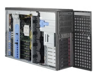 Серверная платформа Supermicro SuperWorkstation GPU 4U 7049GP-TRT noCPU(2)2nd Gen Xeon Scalable/TDP 