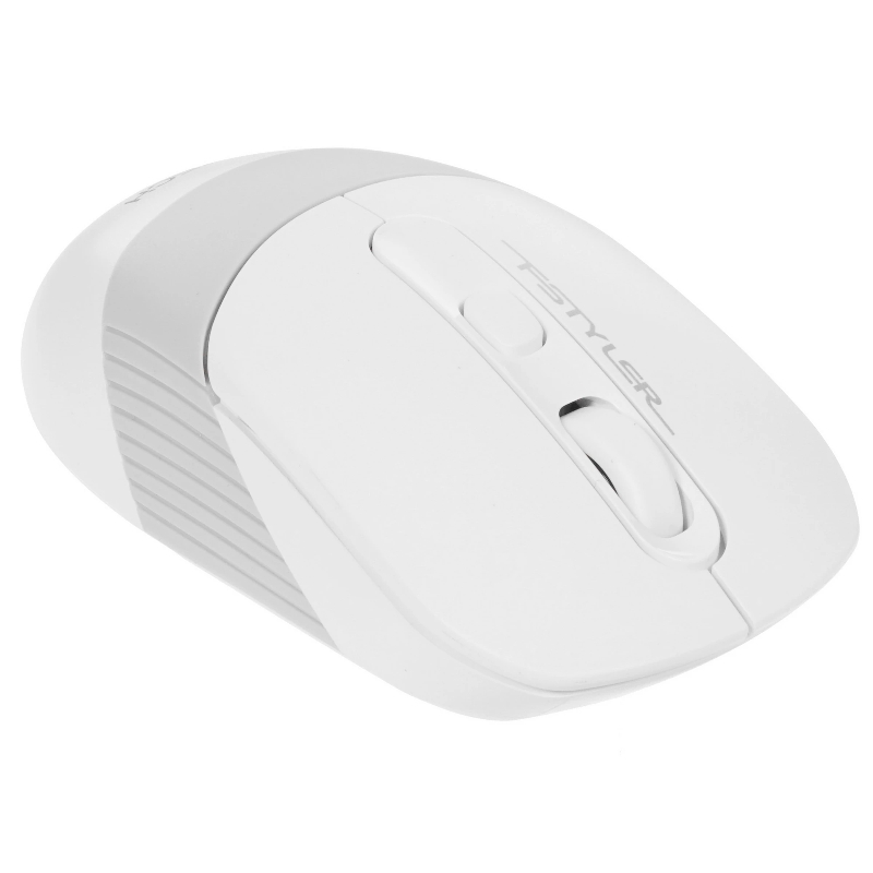 Клавиатура + мышь A4Tech Fstyler FG1010 клав:белый/серый мышь:белый/серый USB беспроводная Multimedi