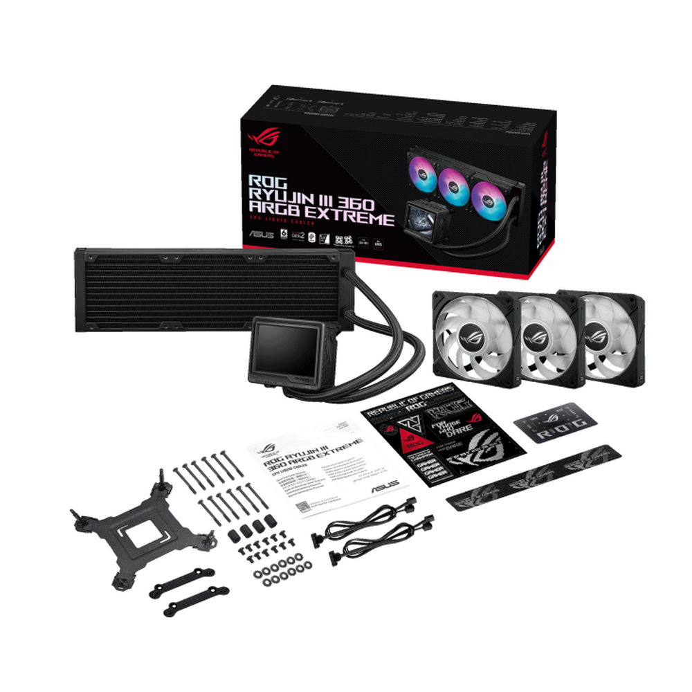Жидкостная система охлаждения ASUS ROG RYUJIN III 360 ARGB EXTREME