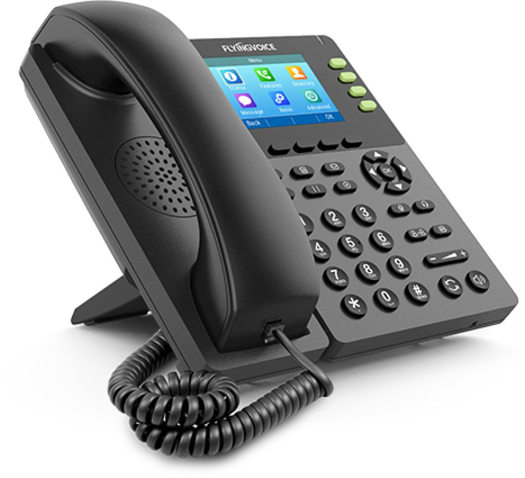 Телефон IP Flyingvoice FIP-14G черный (FIP14G)