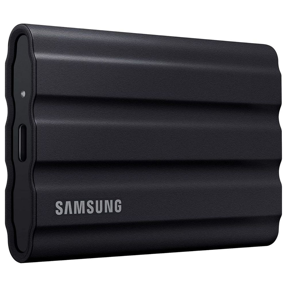 Твердотельный накопитель SSD Samsung 1.8" T7 Shield 4TB Black USB 3.2 Gen2 Type-C, 1050/1000,25
