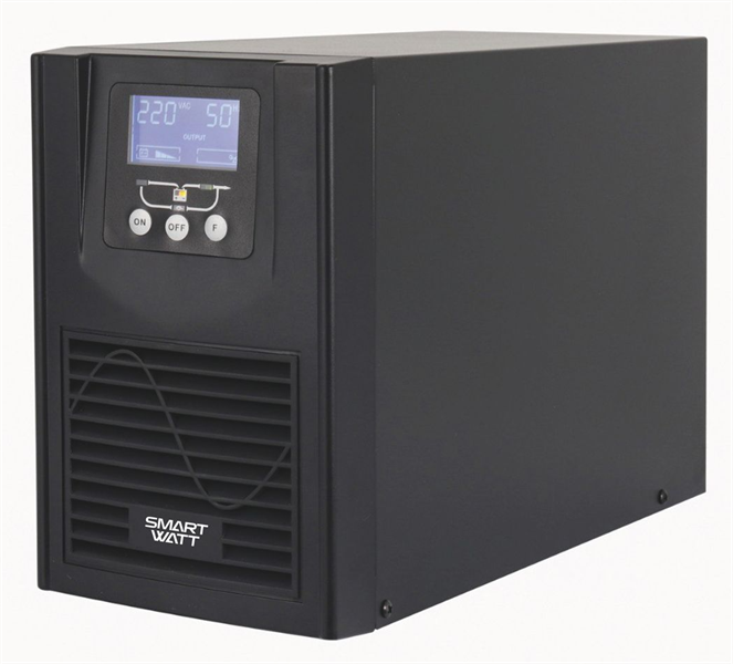 Источник бесперебойного питания SMARTWATT ИБП Онлайн, мощность 1000/900 ВА/Вт, напольный, LCD диспле