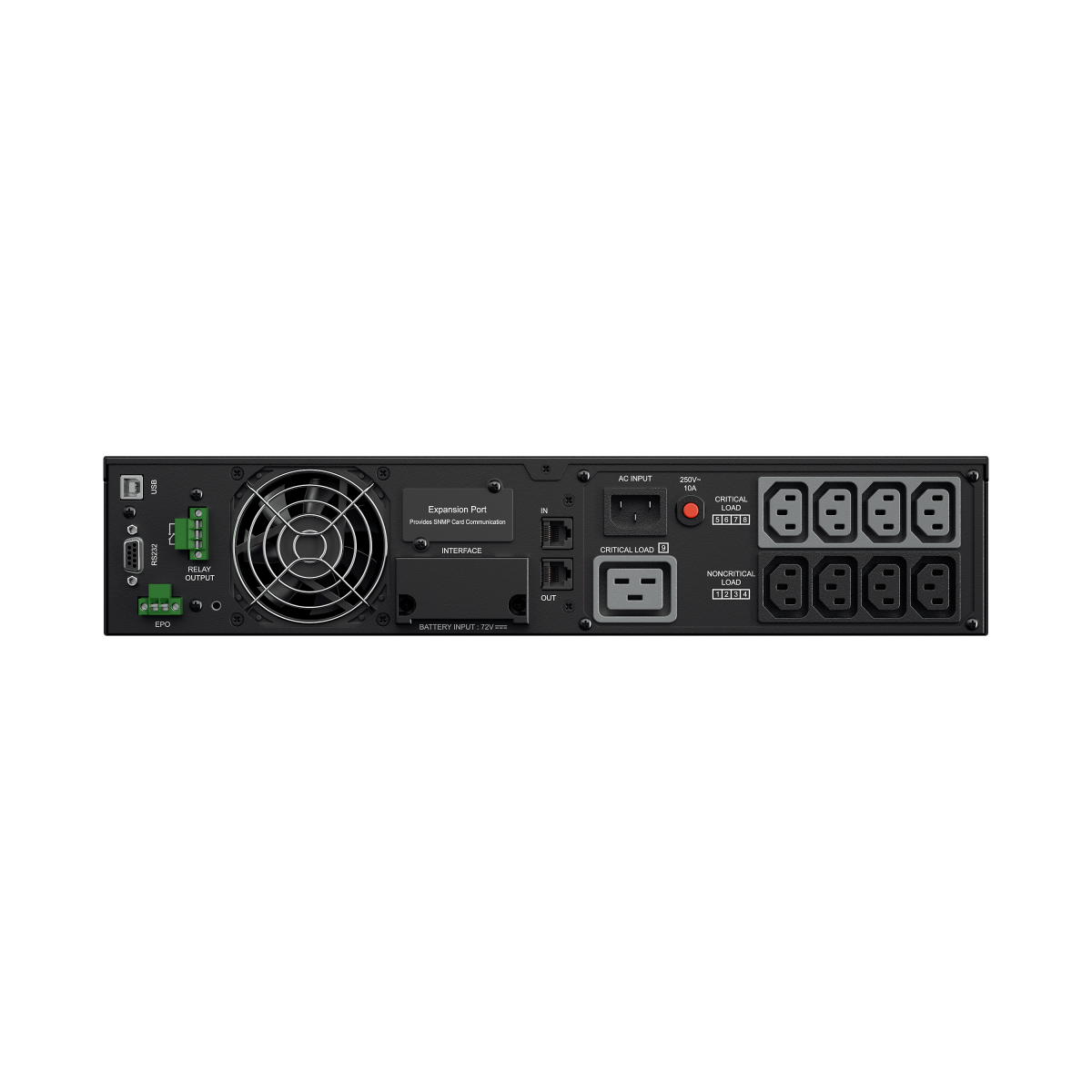 CyberPower ИБП Online OL3000ERTXL2U 3000VA/2700W USB/RS-232/Dry/EPO/SNMPslot/RJ11/45/ВБМ (8 IEC С13,