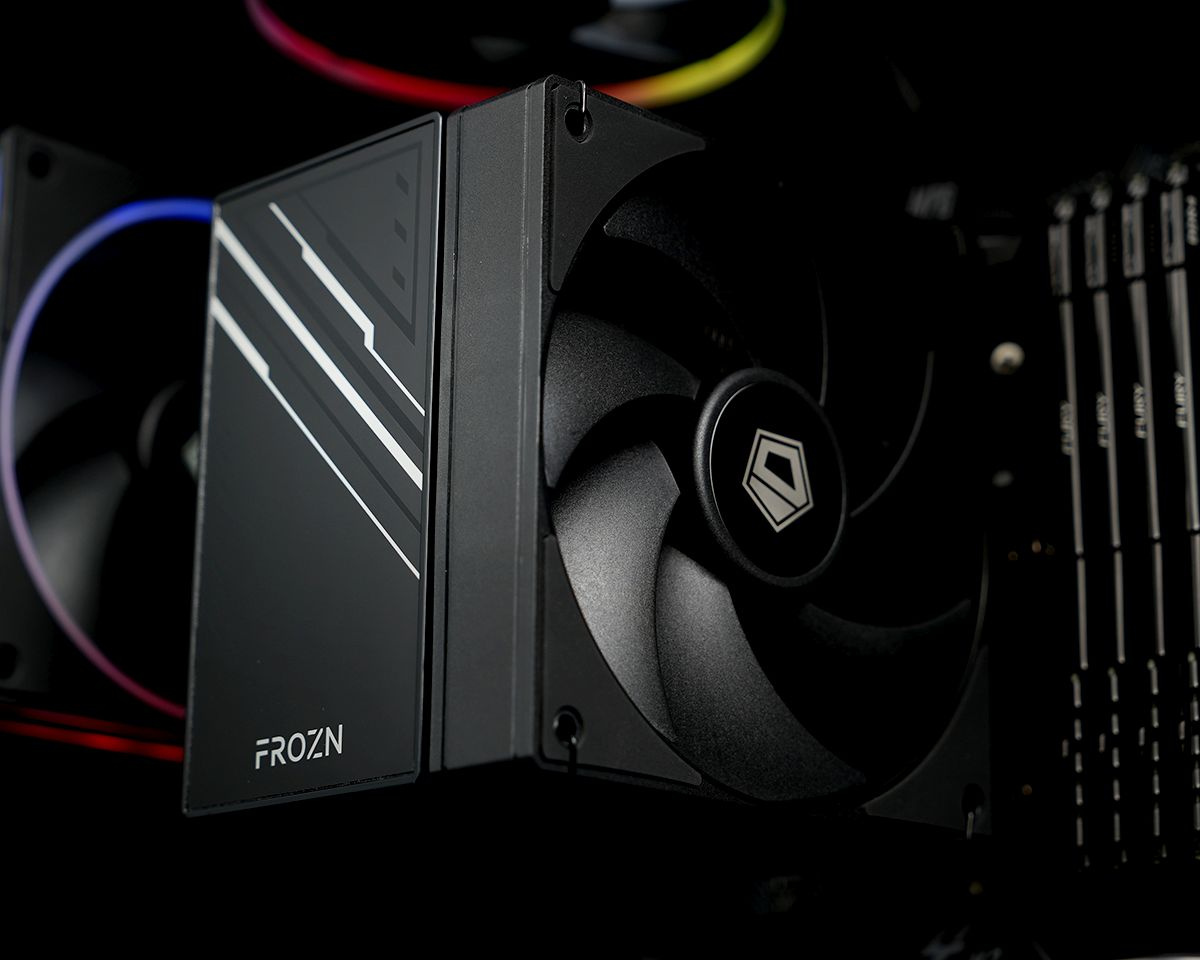 Устройство охлаждения(кулер) ID-Cooling Frozn A610 Soc-AM5/AM4/1200/1700/1851 черный 4-pin 29.85dB A