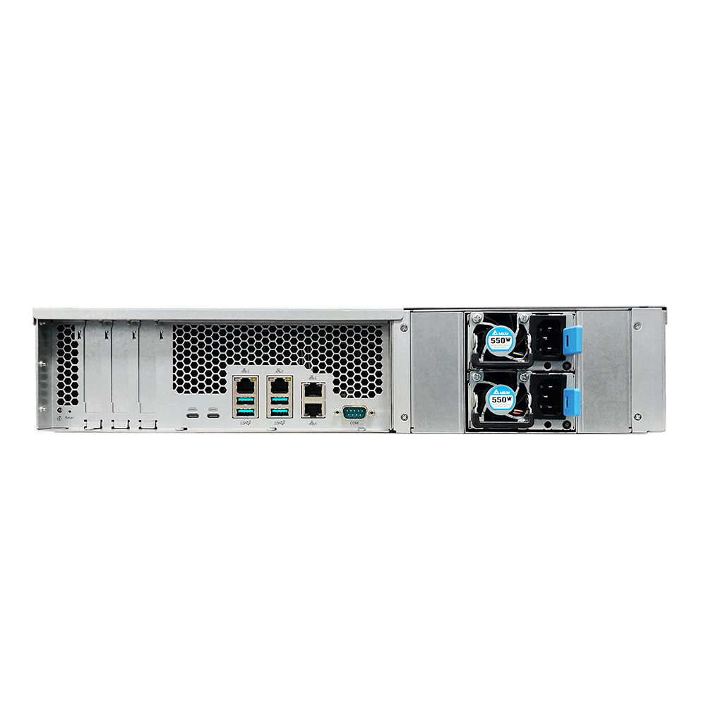 Платформа СХД ASUSTOR AS7112RDX 12 Bay (Max.24) 2xM.2 4xGLAN 8GB (Max.128 GB) DDR4 2xUSB-C 4xUSB