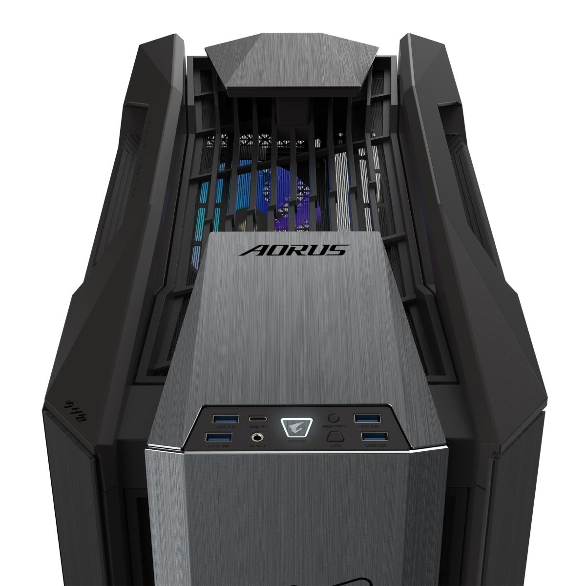 Корпус для ПК Gigabyte AORUS C601G GLASS MidTower, E-ATX