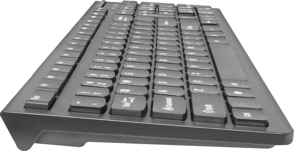 Клавиатура + мышь Defender Columbia C-775 клав:черный мышь:черный USB беспроводная slim Multimedia (