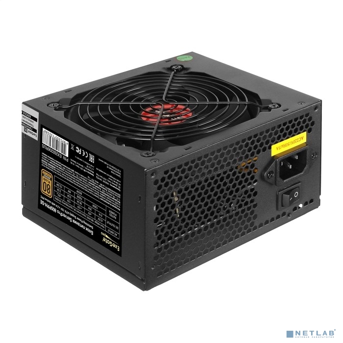 Exegate EX292206RUS Серверный БП 800W ExeGate ServerPRO 80 PLUS® Bronze 800PPH-SE (ATX, for 3U+ case