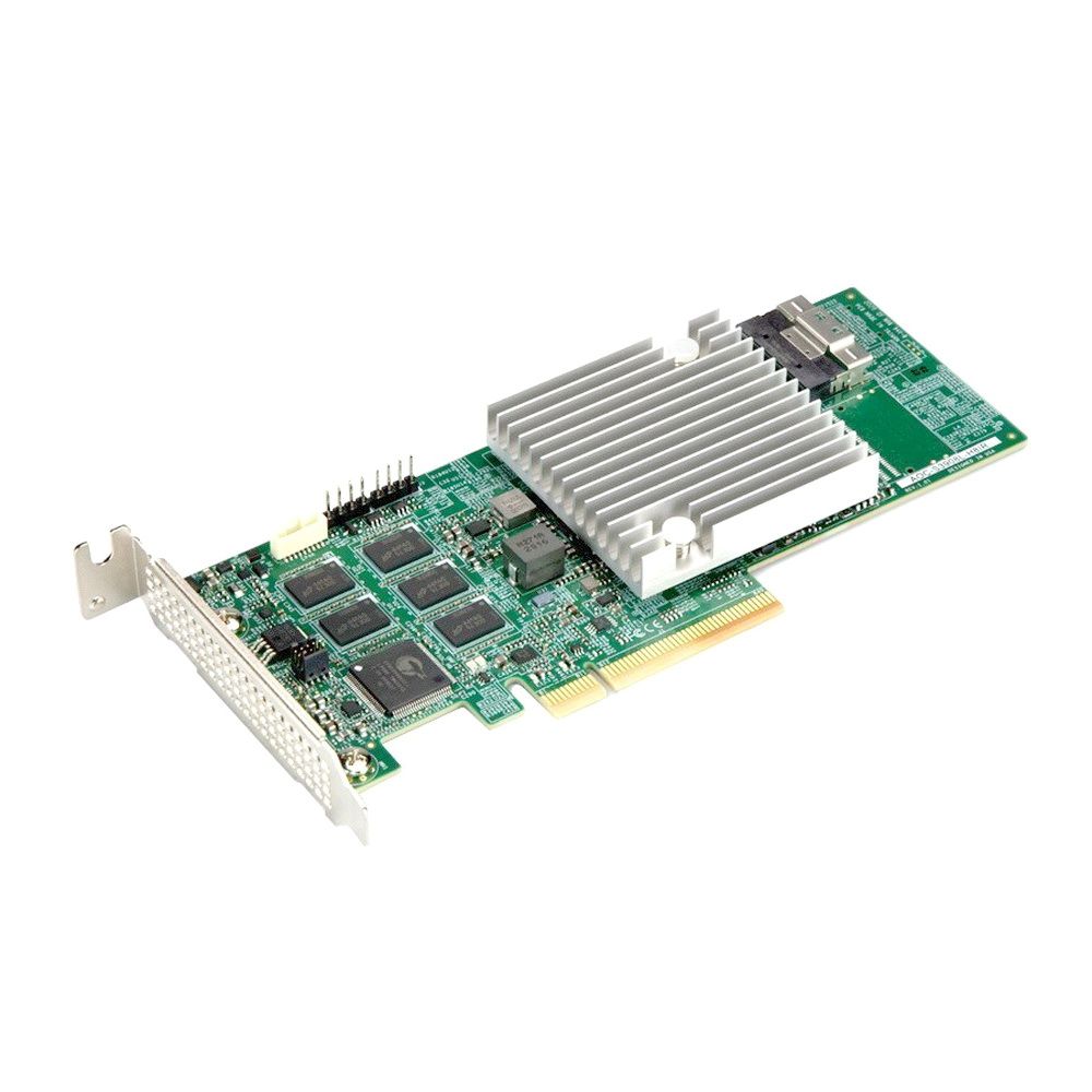 RAID-контроллер SuperMicro AOC-S3908L-H8IR-16DD-O 8 internal SAS3 ports, Supports up to 16 physical 