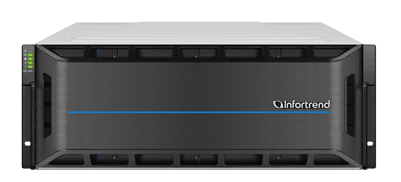 Системы хранения данных Infortrend EonStor GS 3000 Gen3 4U/24bay Dual controller, 4x12Gb/s SAS Exp.,