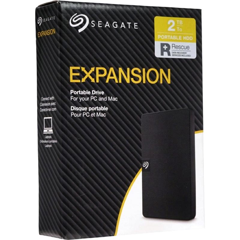 Жесткий диск Seagate USB3.0 2TB STKM2000400 Expansion Portable 2.5" черный
