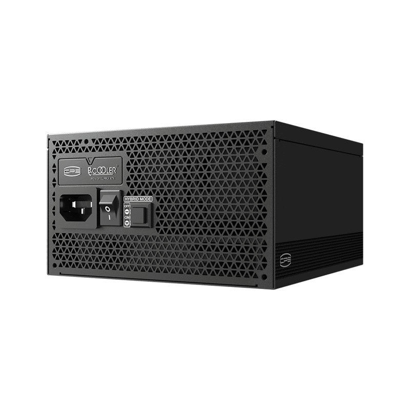 Блок питания PCCooler, 1000W 80+ Gold (ATX, 3.1, , Full modular, 1x24(20+4)pin 610mm, 2xCPU 8(4+4)pi