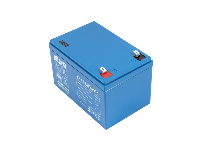 (646) Бастион Skat i-Battery 12-12 LiFePO4 АКБ LI-ION 12В/12Ач/F2/-20°C- +60°C/IFR 26650/4S4P/Срок с