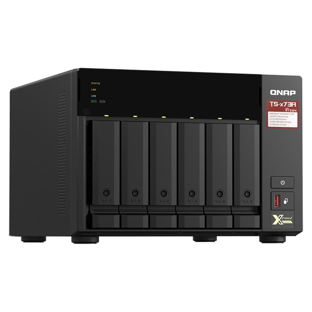 система хранения даннх QNAP SMB QC 2,2GhzCPU/8Gb(upto64Gb)/upto 6HDD, upto 22 with TL-D800S/SATA(3,5