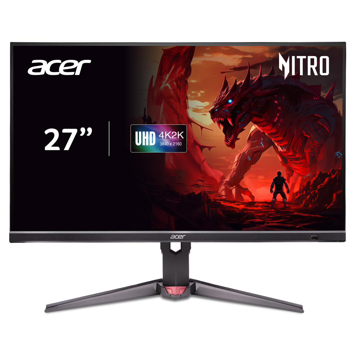Монитор Acer 27" Nitro XV272KV5bmiiprx черный IPS LED 1ms 16:9 HDMI M/M матовая HAS Piv 400cd 178гр/