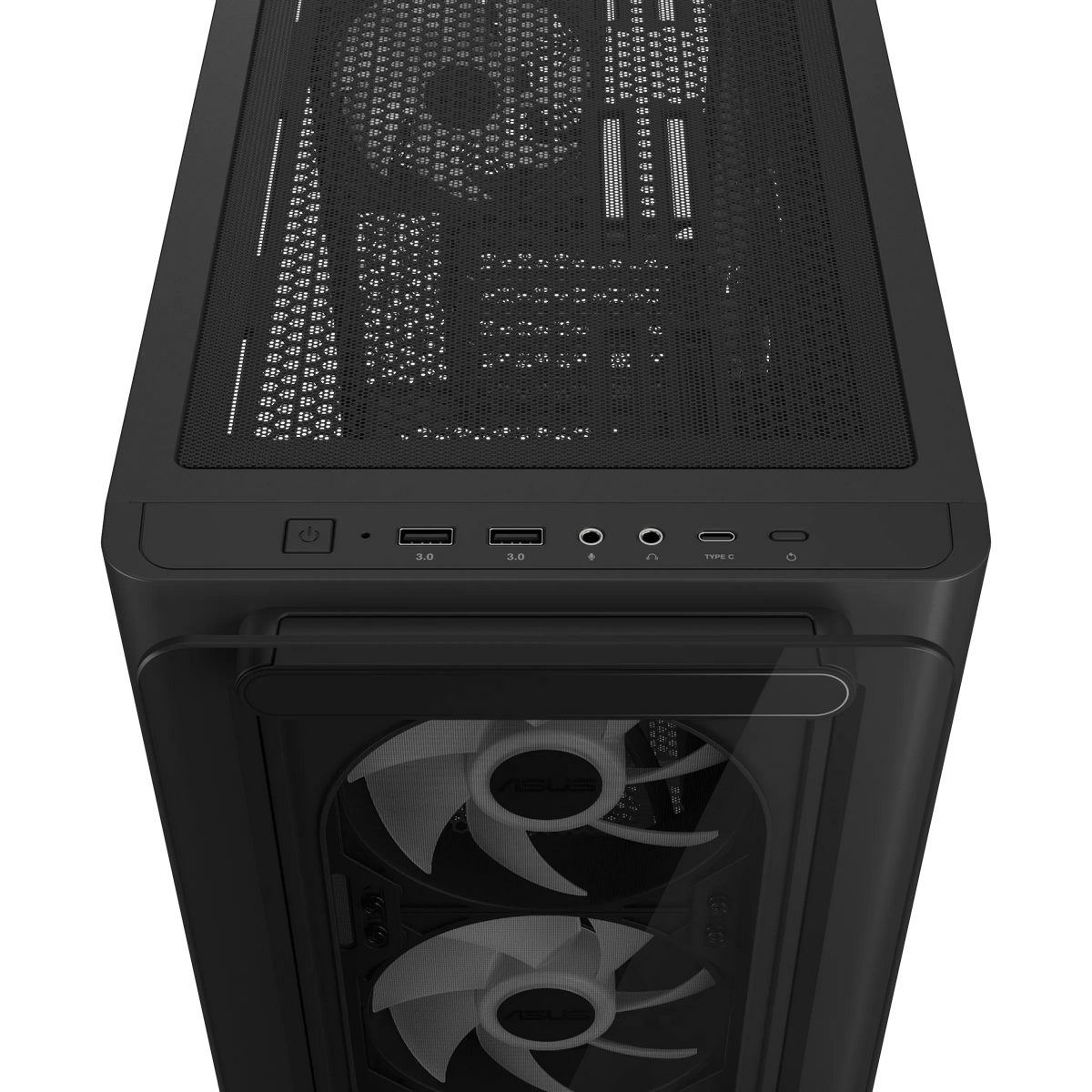 Корпус для ПК ASUS A23 PLUS TG ARGB BLACK