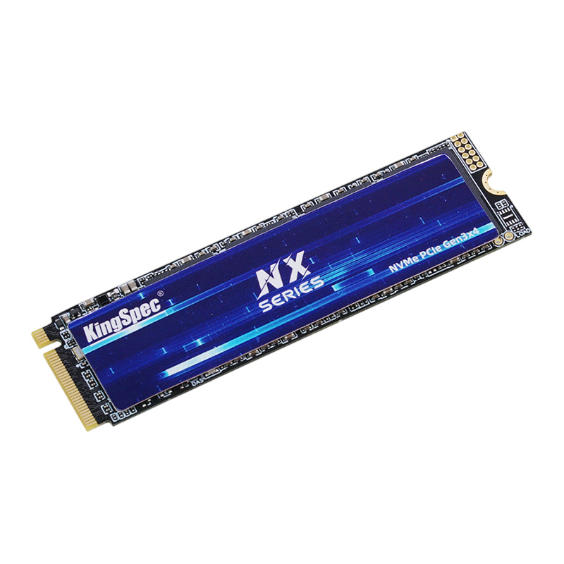 Твердотельный накопитель Kingspec SSD NX-4096 2280, 4096GB, M.2(22x80mm), NVMe, PCIe 3.0 x4, 3D QLC,