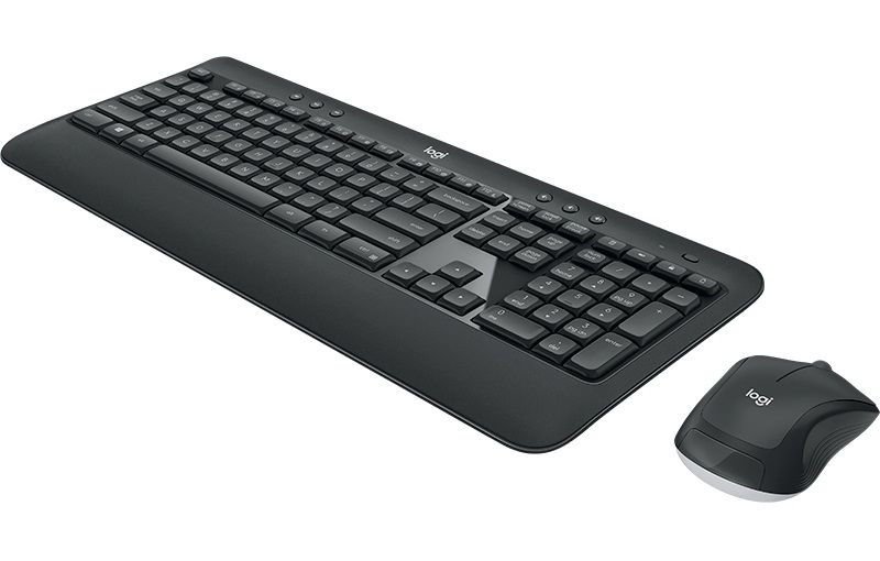 Комплект клавиатура и мышь Logitech  беспроводной MK540 Advanced |920-008686| клавиатура черная, мул