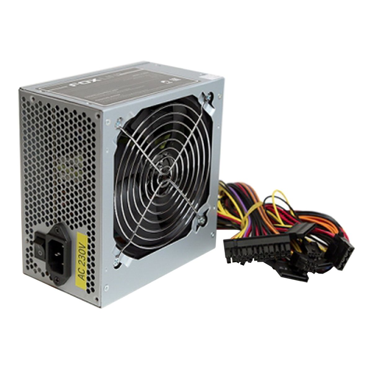 Блок питания Foxline FL650S-80 550W 80+ ATX PSU, APFC, 120FAN, 24 pin, 4 + 4 Pin (12V), 5*SATA, 2*4 