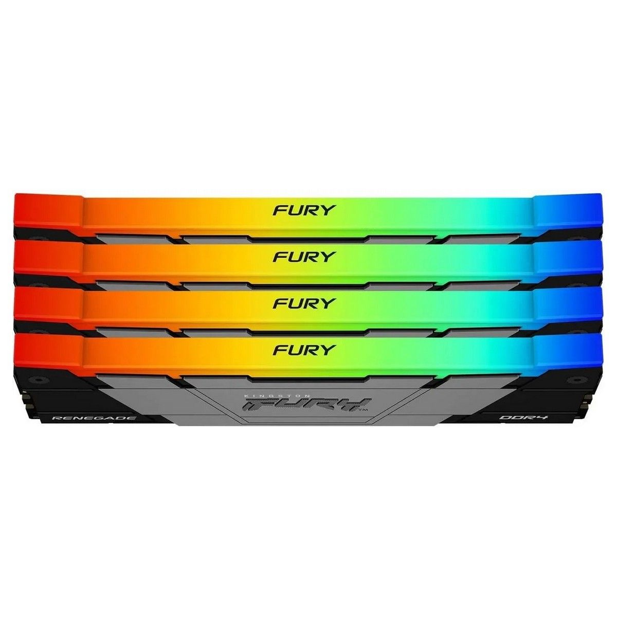 Память DDR4 4x8GB 3600MHz Kingston KF436C16RB2AK4/32 Fury Renegade RGB RTL Gaming PC4-28800 CL16 DIM
