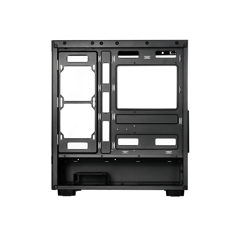 Корпус PCCooler C3 Q500 BK, Midi-Tower, TG, no fans, 1xUSB 3.0 + 1xUSB 2.0 + 1xUSB-C, ATX, mATX, mIT