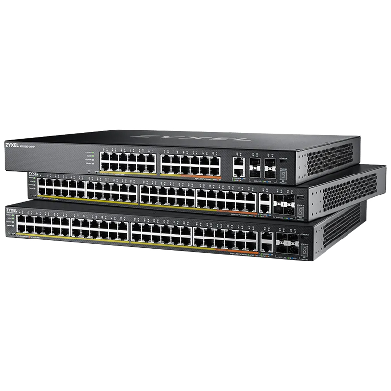 Коммутатор L3 Access коммутатор Zyxel NebulaFlex Pro XGS2220-54, rack 19", 48xRJ-45: 1G, 2xRJ-45: 1/
