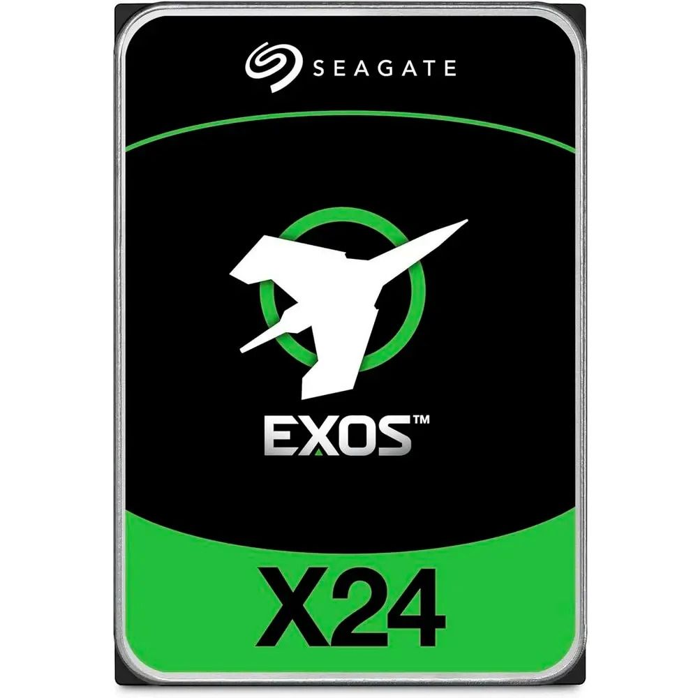Жесткий диск серверный  3.5" 20TB Seagate Exos X24 SAS 12Gb/s, 7200rpm, 512MB, 512e, Bulk {20}