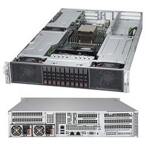 Серверная платформа SuperMicro SYS-2028GR-TR 2U CSE-218GH-R2K03B X10DRG-H LGA 2011 16xDDR4 10