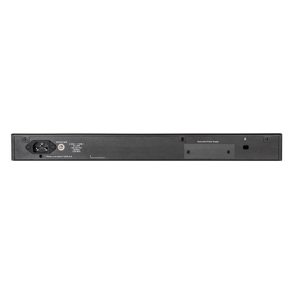 Коммутатор D-Link DGS-1520-28MP/A1A (L3) 24x1Гбит/с 2x10Гбит/с 4x2.5Гбит/с 2SFP+ 24PoE+ 370W управля
