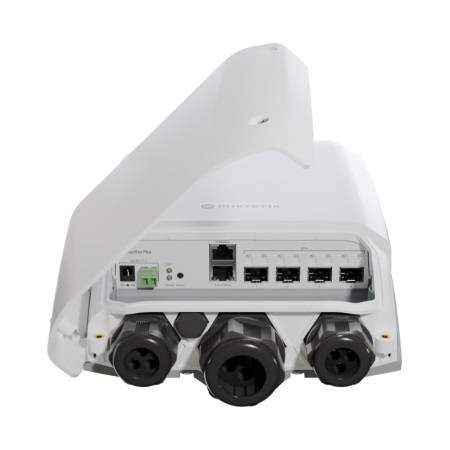 Коммутатор MikroTik FiberBox Plus CRS305-1G-4S+OUT (L3) 1x1Гбит/с 4SFP+ 1PoE управляемый