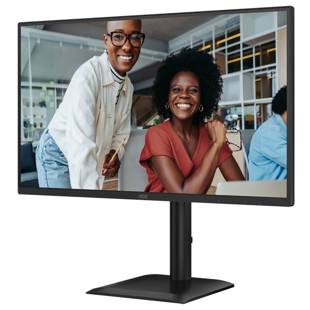 Монитор AOC 27" Q27E4U черный IPS LED 4ms 16:9 HDMI M/M матовая HAS Piv 1500:1 350cd 178гр/178гр 256