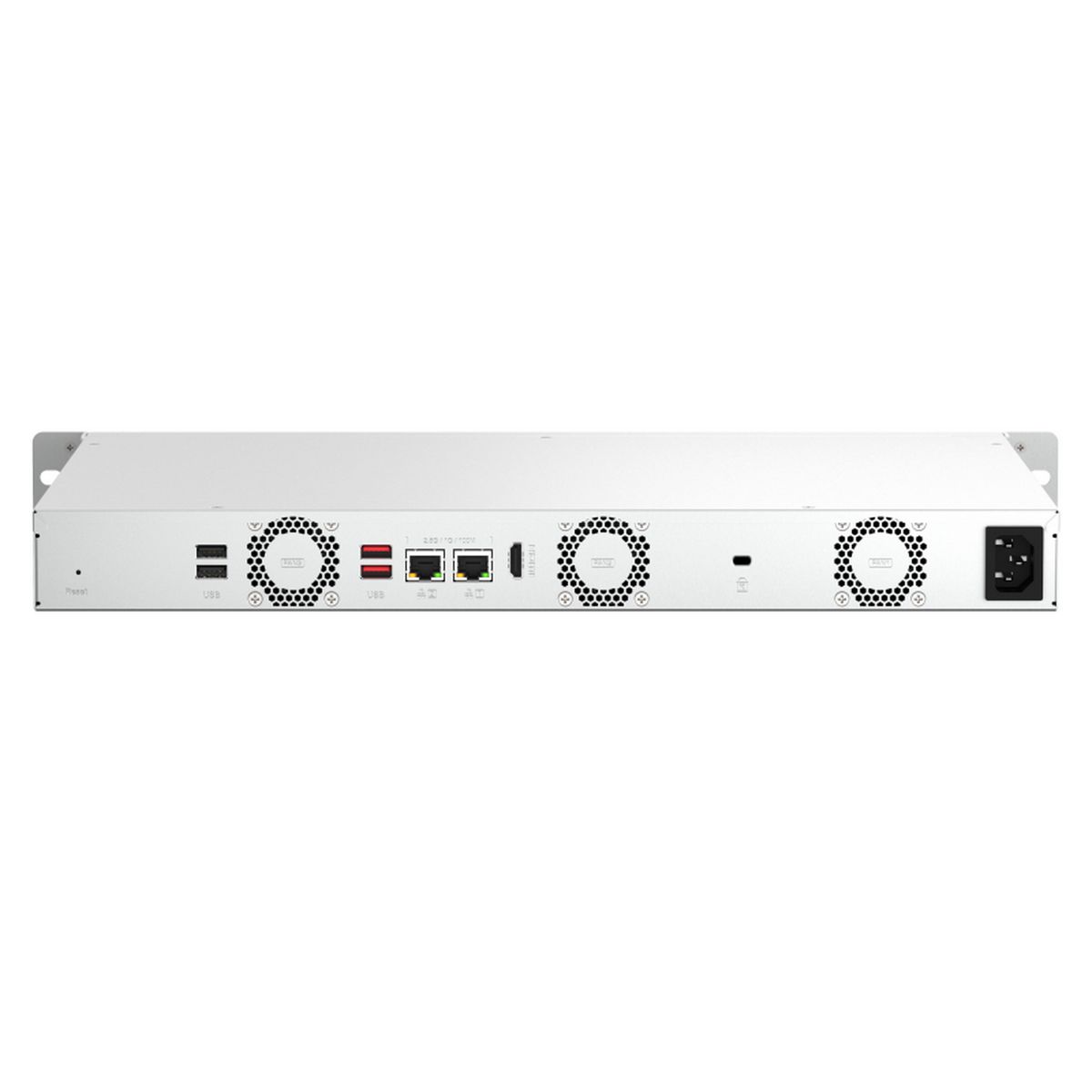 Сетевое хранилище QNAP TS-464eU-8G NAS 4 HDD trays, rackmount 1U, 1 PSU. 4-core Intel Celeron N5105/