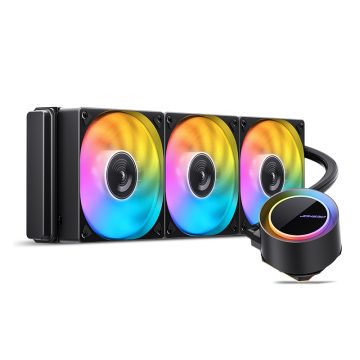 Система водяного охлаждения Jonsbo TG-360 4-pin 22.9-35.4dB Al+Cu 300W 2660gr Ret (TG-360 ARGB BLACK