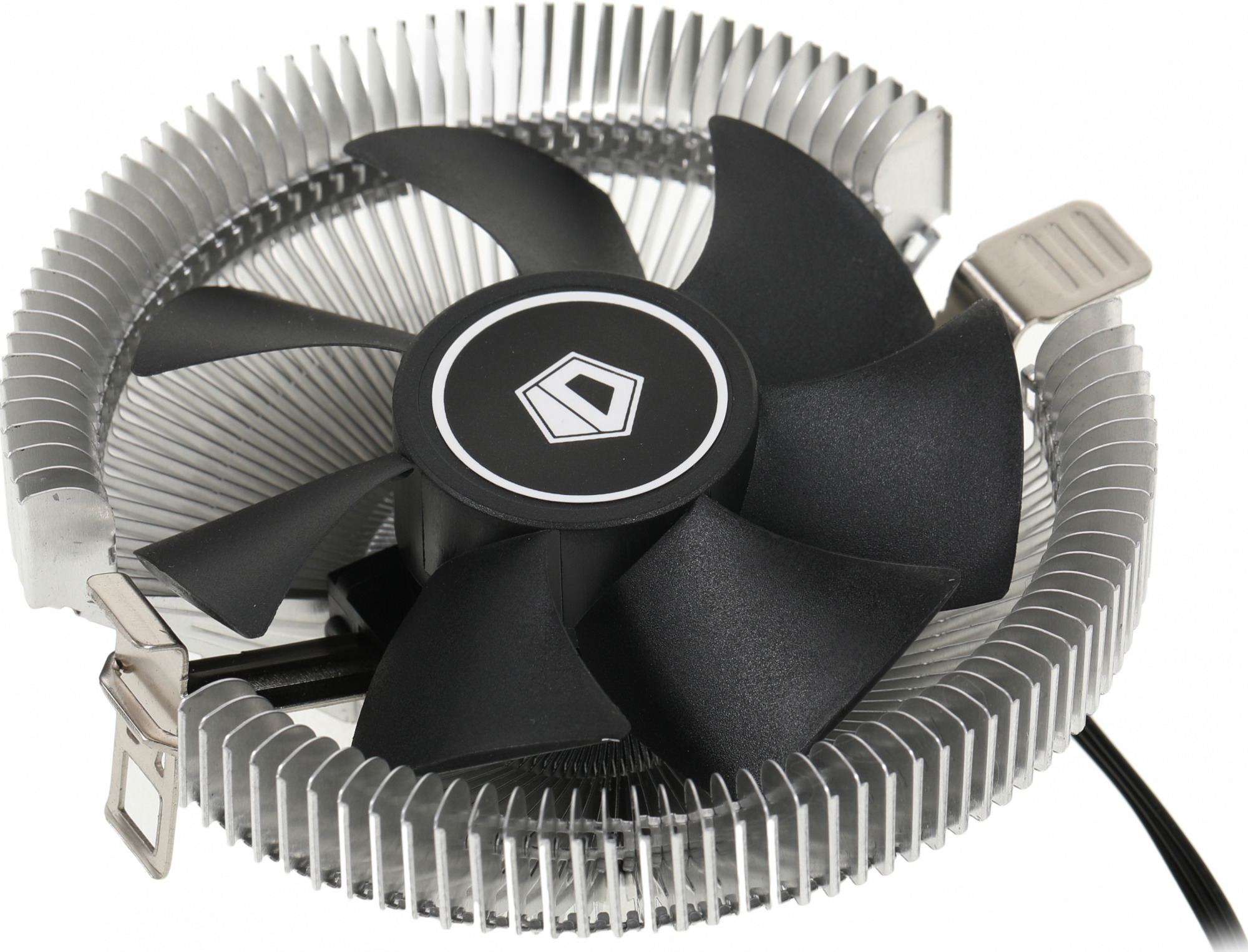 Устройство охлаждения(кулер) ID-Cooling DK-01T Soc-AM5/AM4/1200/1700/1851 черный 3-pin 24dB Al 95W 1
