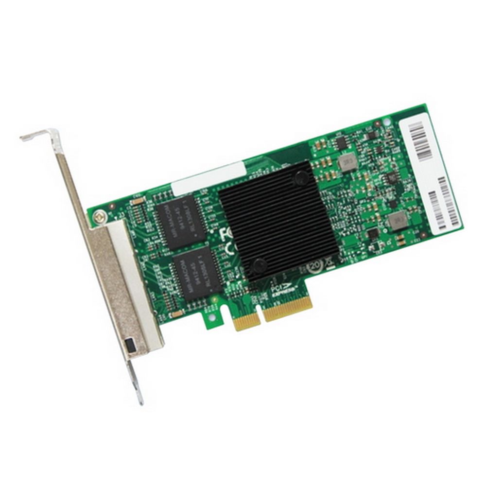 Сетевой адаптер ACD ACD-I350AM4-4x1G-RJ45 Ethernet Network Adapter, Intel i350, 4x RJ45 1GbE, PCI-E