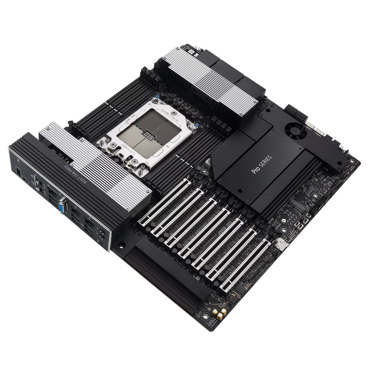 Материнская плата ASUS PRO WS WRX90E-SAGE SE STR5 EEB 8xDDR5 7xPCIEx16 4xM.2 2xUSB-C 2x mini DP VGA 
