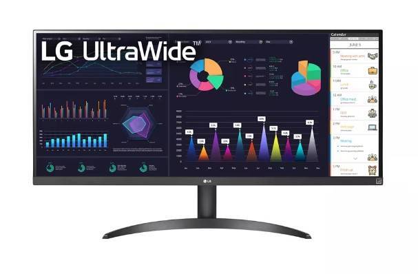 Монитор LG 34" UltraWide 34WQ500-B черный IPS LED 21:9 (Ultrawide) HDMI матовая 1000:1 400cd 178гр/1