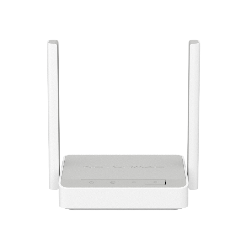 Роутер беспроводной Keenetic Netcraze Starter (NC-1121) N300 10/100BASE-TX белый