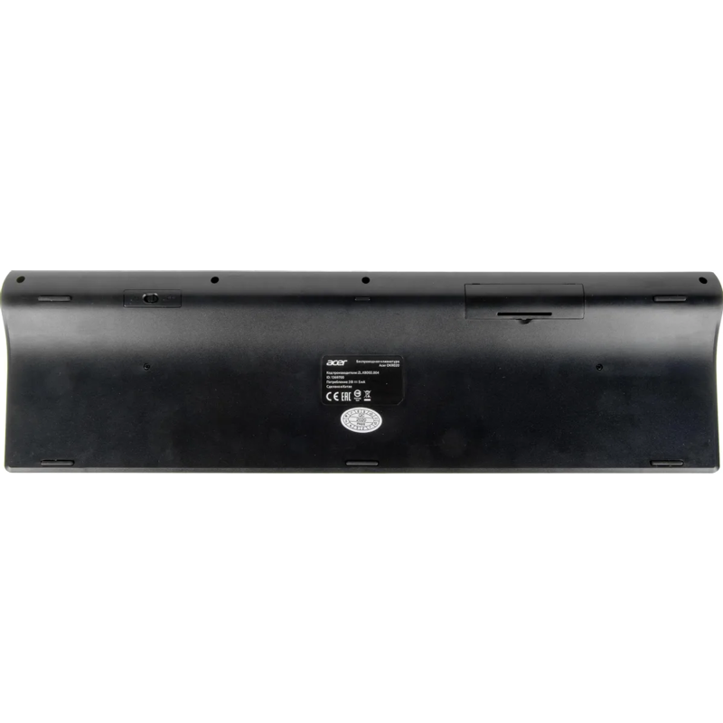 Клавиатура Acer OKR020 черный USB беспроводная slim Multimedia (ZL.KBDEE.004)
