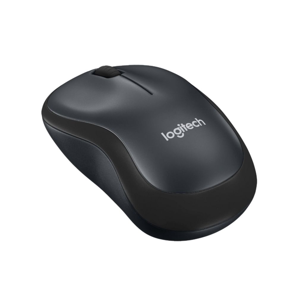 Мышь Logitech Silent M220 темно-серый/черный оптическая 1000dpi silent беспров. USB 2but (910-004895