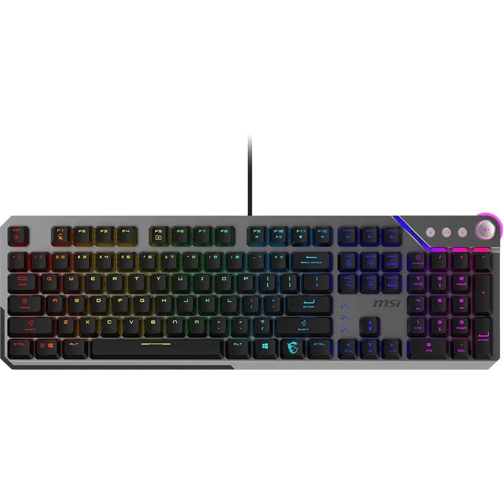 Клавиатура Gaming Keyboard MSI STRIKE 600 SILENT, Wired, Mechnical, with Multimedia functions, Kailh