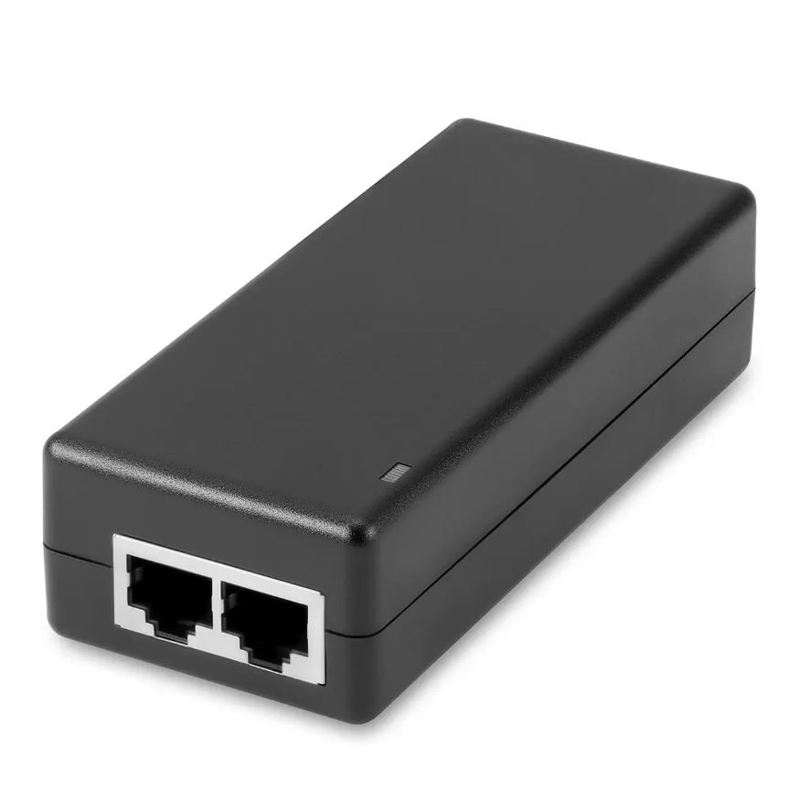 PoE-инжектор Gigabit Ethernet на 1 порт, мощностью до 30W. Совместим с оборудованием PoE IEEE 802.3a