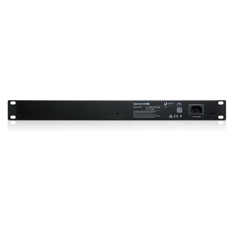 Коммутатор Ubiquiti EdgeSwitch 24-250W |ES-24-250W| Ubiquiti коммутатор 24 порта, раздача питания 24