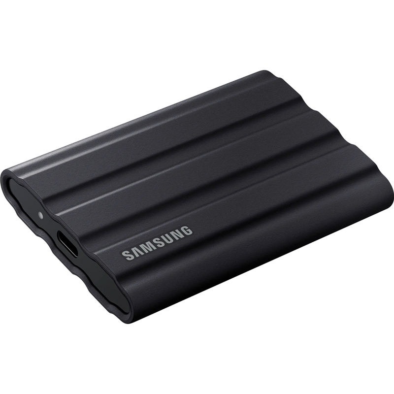 Накопитель SSD Samsung Original USB-C 1Tb MU-PE1T0S/WW Shield T7 1.8" черный