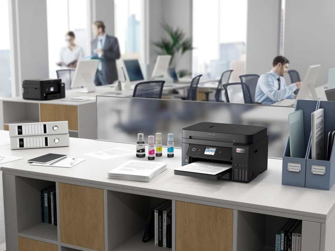 МФУ струйный Epson L6290 (C11CJ60405/505/408/507) A4 Duplex Net WiFi черный