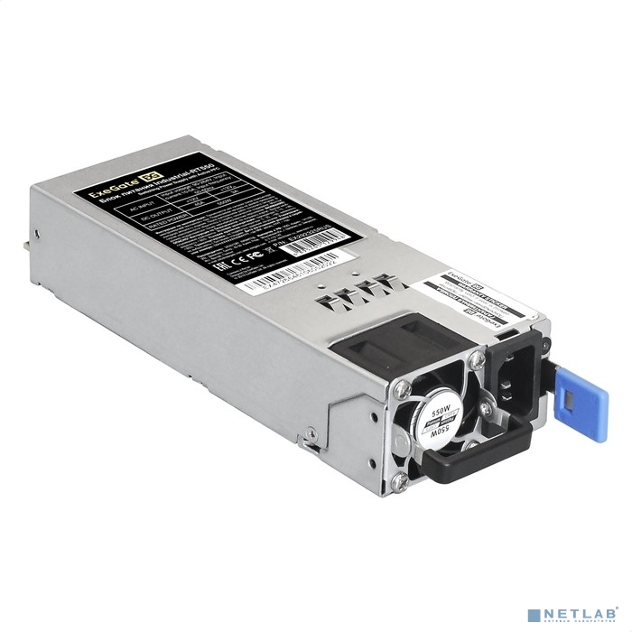 Exegate EX292321RUS Серверный БП с резервированием 2U Redundant 2x550W ExeGate Industrial-RTS550 (AP