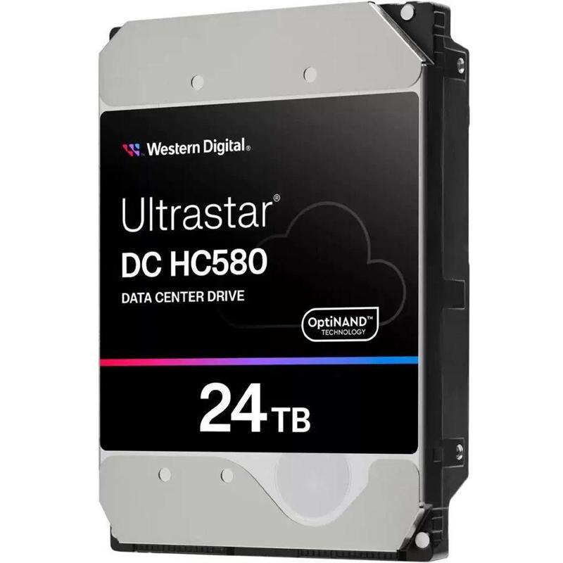 Жесткий диск WD SATA-III 24TB 0F65101/0F62821 WUH722424ALE604 Server Ultrastar DC HC580 4KN (7200rpm