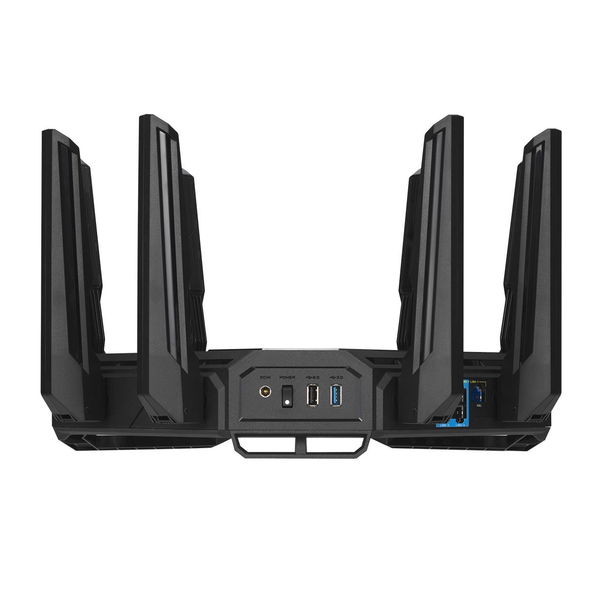 Роутер беспроводной Asus GT-BE98 BE25000 100/1000/2500/10000BASE-T черный